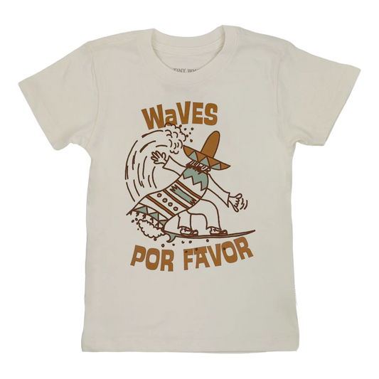 Waves Por Favor Cotton Tshirt
