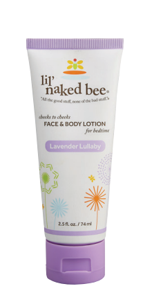 Lil Naked Bee Lavender Face and Body Lotion